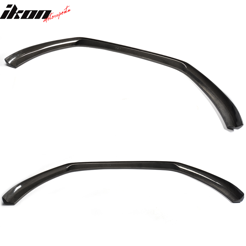 2012-2015 Audi A6 C7 Facelift JC Style Front Bumper Lip Carbon Fiber