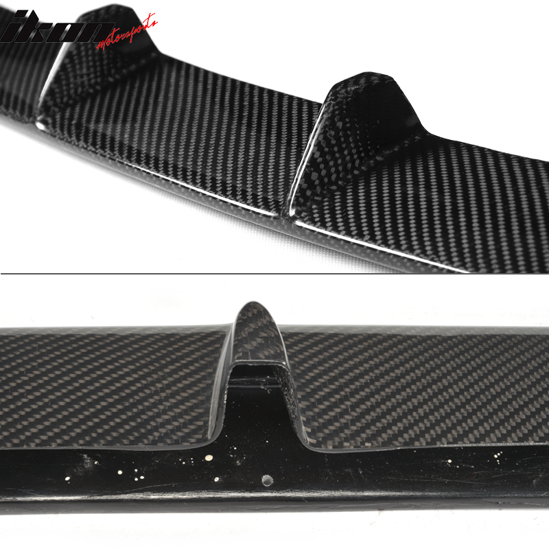 2015-2017 Audi S3 8V JC Style Front Bumper Lip Spoiler Carbon Fiber