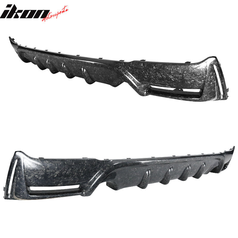 2014-2021 BMW 2-Series F22 AP Style Rear Diffuser Forged Carbon Fiber
