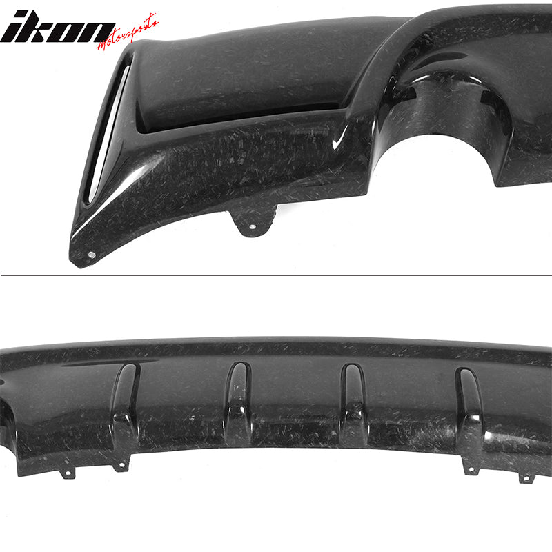 2014-2021 BMW 2-Series F22 AP Style Rear Diffuser Forged Carbon Fiber