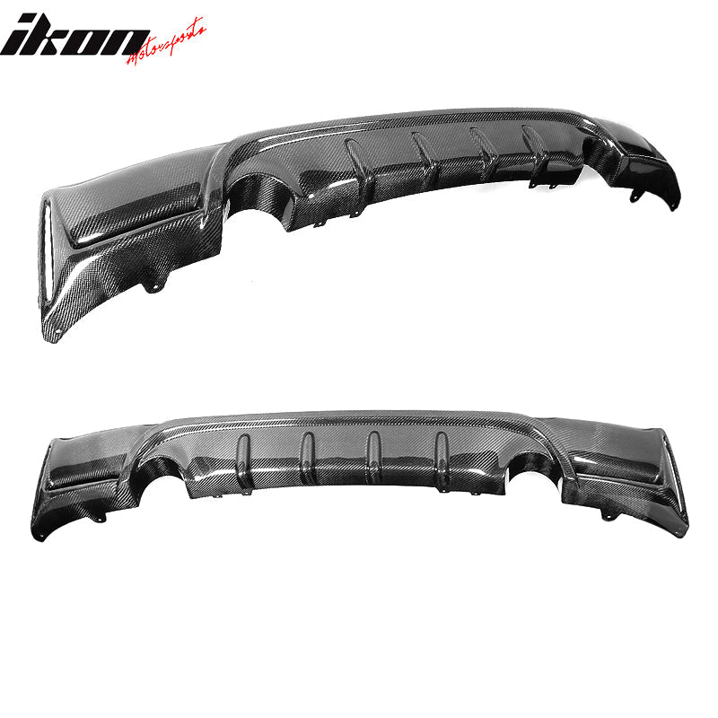 2014-2021 BMW F22 2 Series AP Style Rear Diffuser Spoiler Carbon Fiber