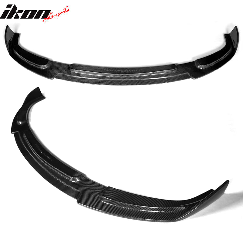 2010-2013 Infiniti G37 V36 JC Style Front Bumper Lip Carbon Fiber