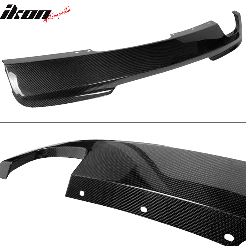 2011-2016 BMW 5 Series F10 OE Style Rear Bumper Diffuser Carbon Fiber