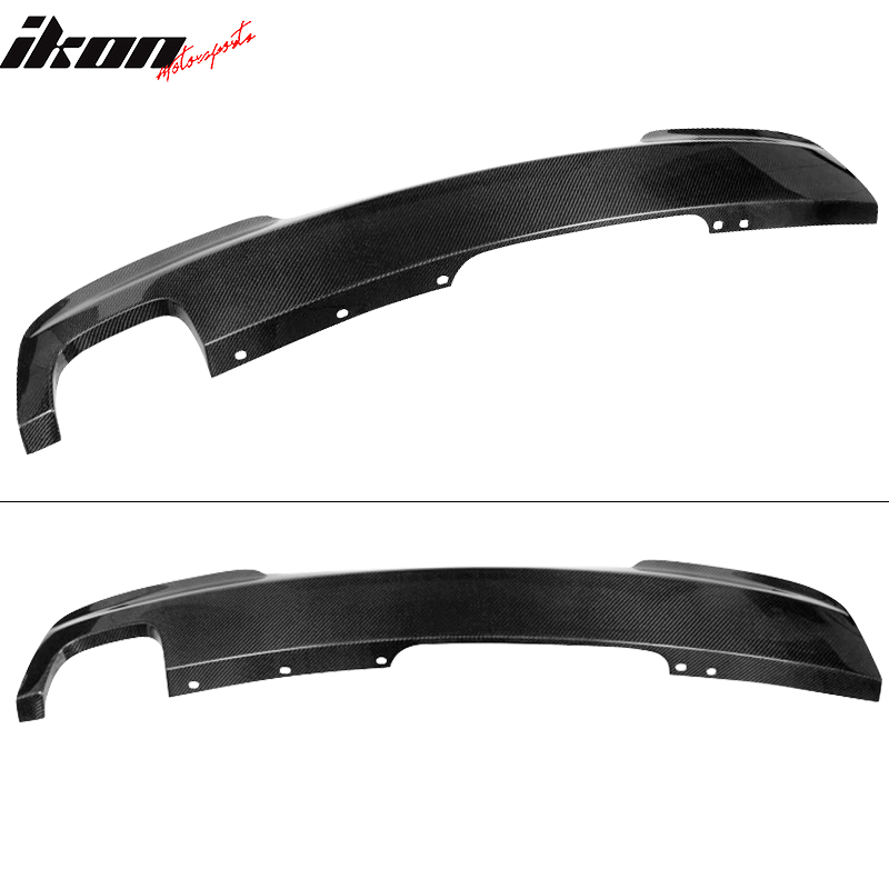 2011-2016 BMW 5 Series F10 OE Style Rear Bumper Diffuser Carbon Fiber