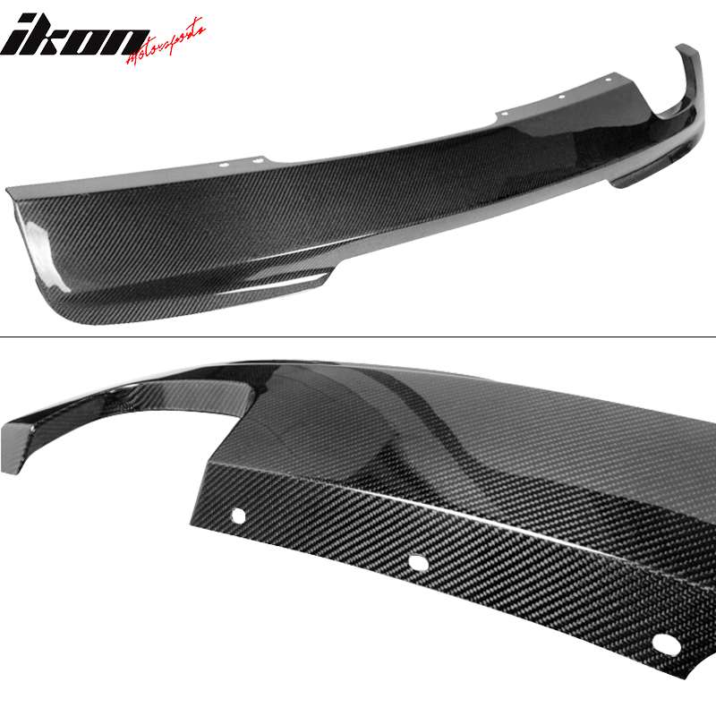 2011-2016 BMW 5 Series F10 OE Style Rear Bumper Diffuser Carbon Fiber