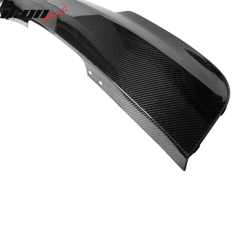 2011-2016 BMW 5 Series F10 OE Style Rear Bumper Diffuser Carbon Fiber