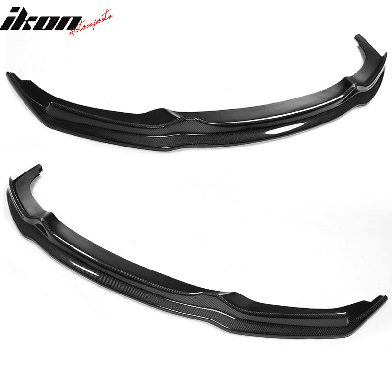 2011-2016 BMW 5 Series F10 M Sport AK Front Bumper Lip Carbon Fiber