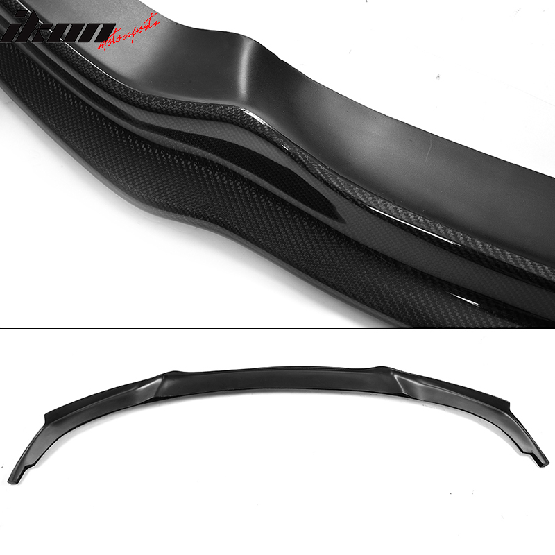 2011-2016 BMW 5 Series F10 M Sport AK Front Bumper Lip Carbon Fiber