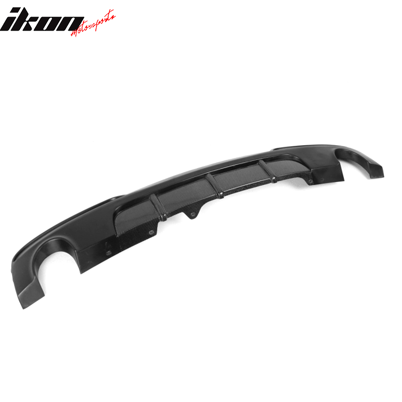 2011-2016 BMW 5-Series F10 MP Style Rear Bumper Diffuser Carbon Fiber