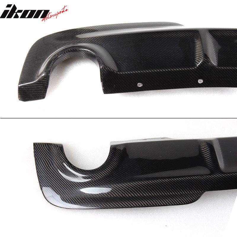 2011-2016 BMW 5 Series F10 M Sport AK Style Rear Diffuser Carbon Fiber