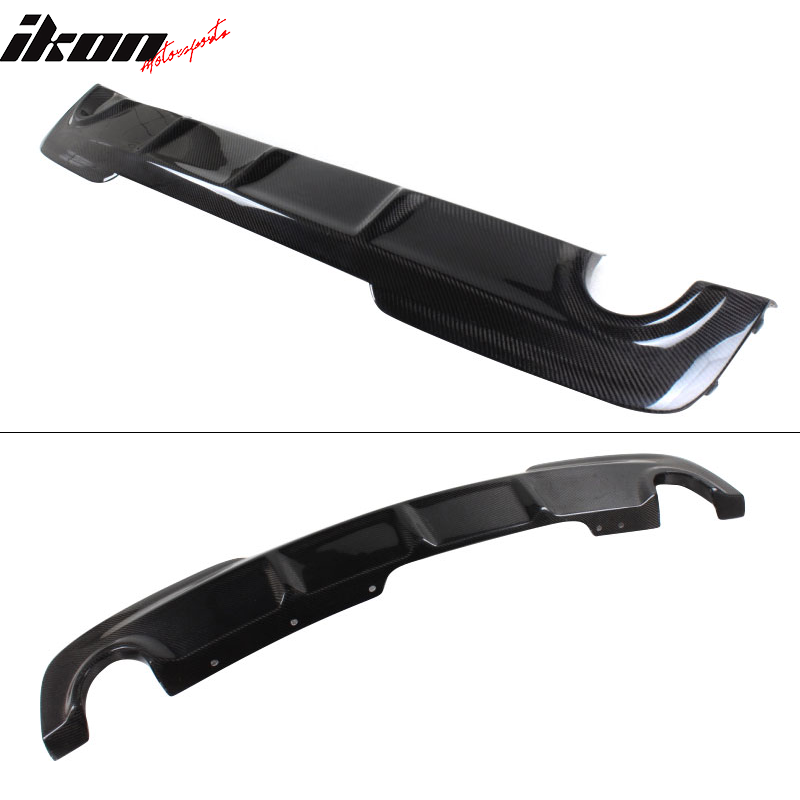2011-2016 BMW 5 Series F10 M Sport AK Style Rear Diffuser Carbon Fiber
