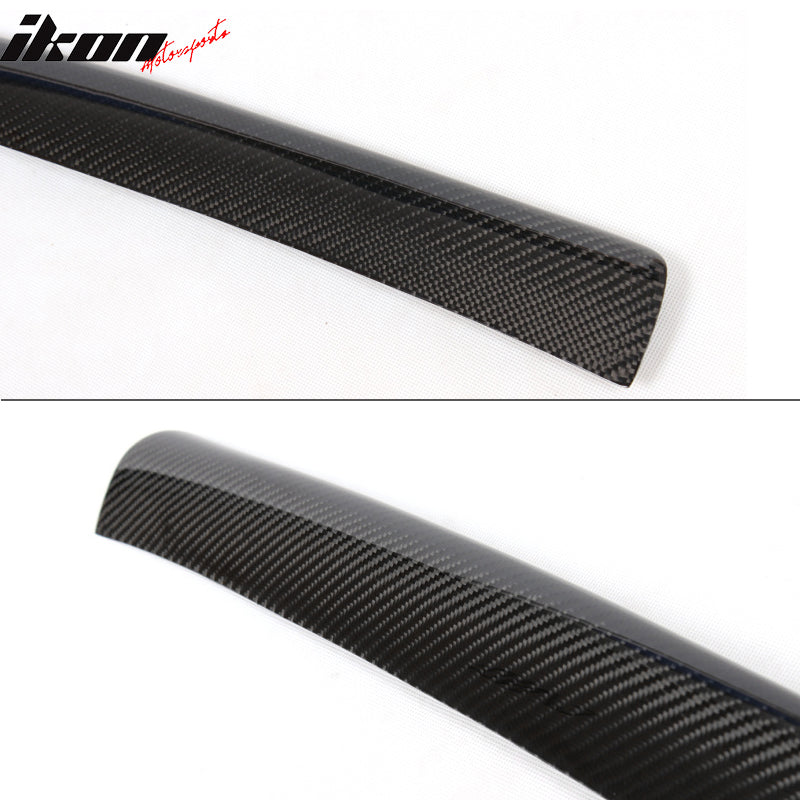 2009-2012 Audi A4 B8 OE Style Front Bumper Lip Spoiler Carbon Fiber