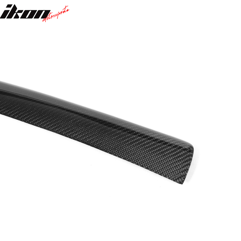 2009-2012 Audi A4 B8 OE Style Front Bumper Lip Spoiler Carbon Fiber