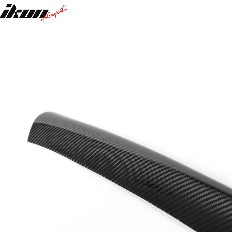 2009-2012 Audi A4 B8 OE Style Front Bumper Lip Spoiler Carbon Fiber