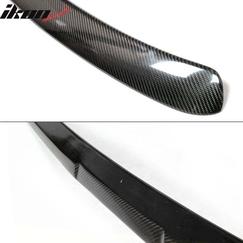 2009-2016 Audi A4 B8 A Style Rear Roof Spoiler Wing Carbon Fiber