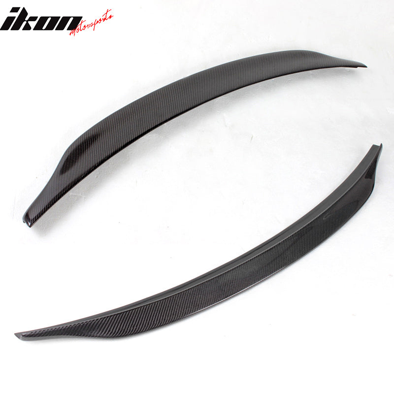 2009-2016 Audi A4 B8 Caractere Style Trunk Spoiler Carbon Fiber