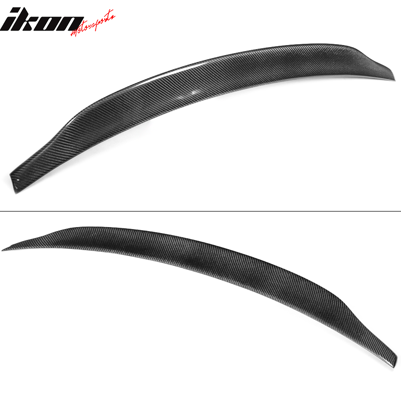 2009-2016 Audi A4 B8 Caractere Style Trunk Spoiler Carbon Fiber