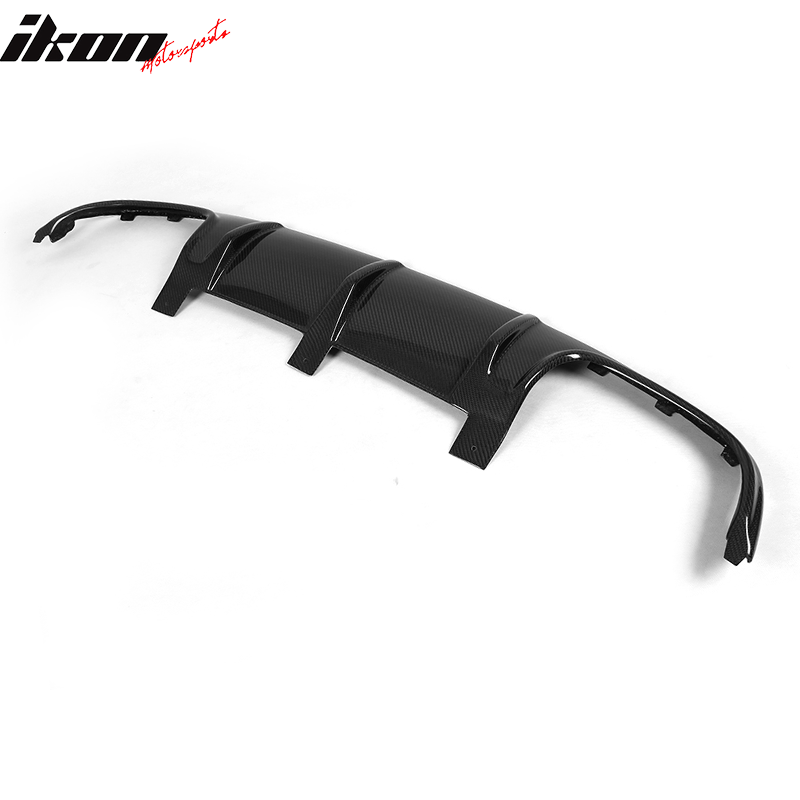 2008-2011 Benz C Class W204 C63 OE Style Rear Diffuser Carbon Fiber