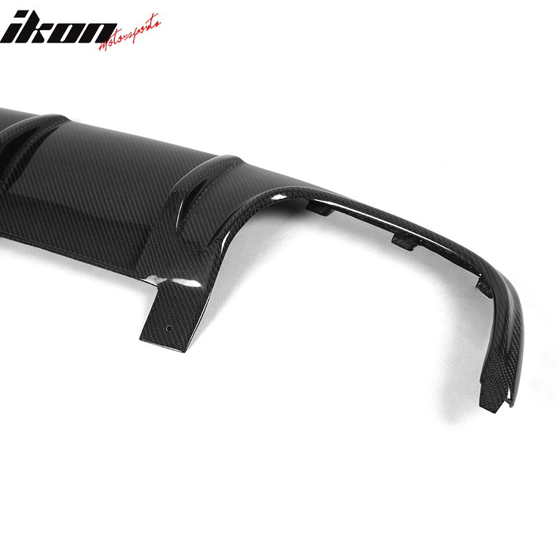 2008-2011 Benz C Class W204 C63 OE Style Rear Diffuser Carbon Fiber