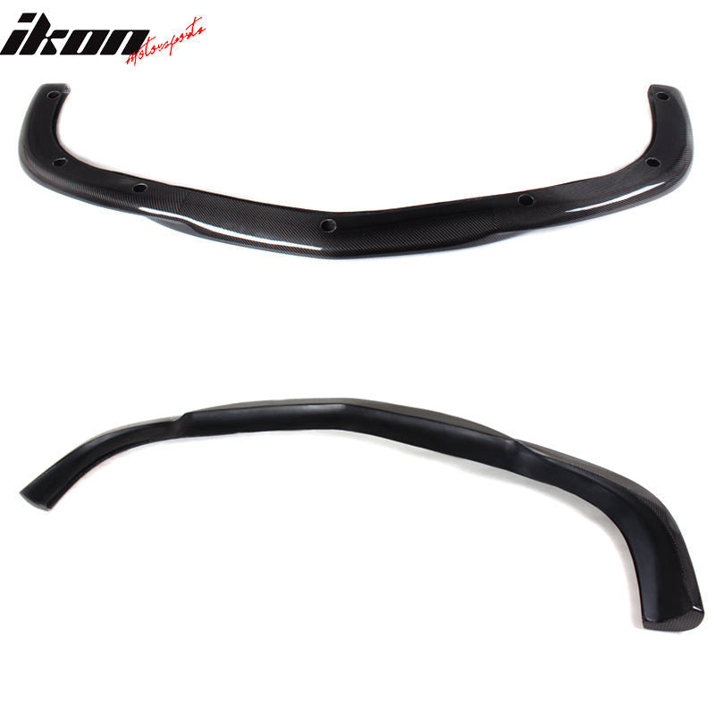 2008-2011 Benz C Class W204 GH Style Front Bumper Lip Carbon Fiber