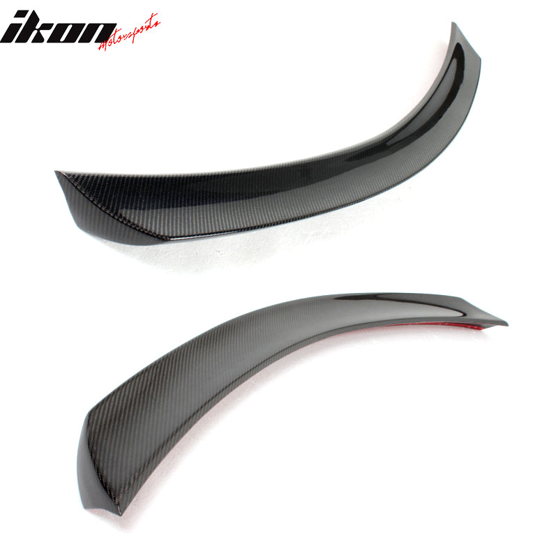 2008-2014 Benz C-Class W204 V Style Trunk Spoiler Wing Carbon Fiber