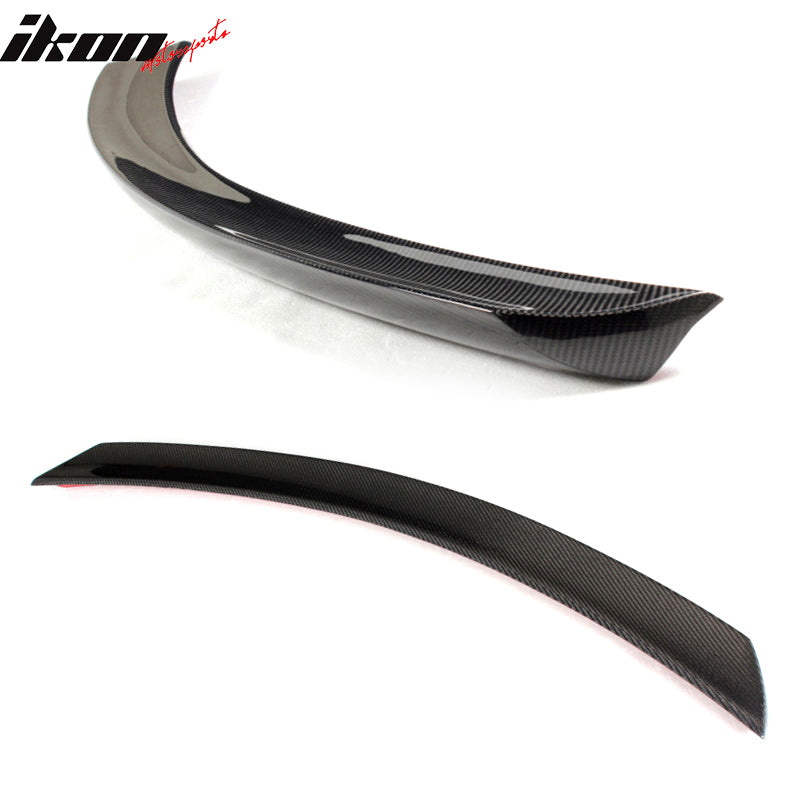 2008-2014 Benz C-Class W204 V Style Trunk Spoiler Wing Carbon Fiber