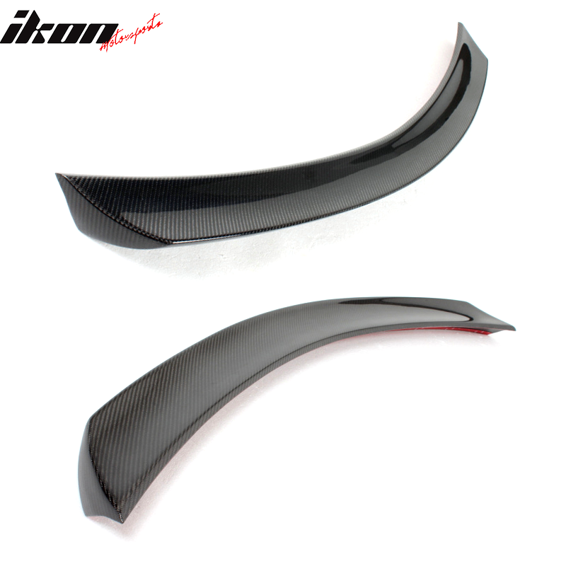 2008-2014 Benz C-Class W204 V Style Trunk Spoiler Wing Carbon Fiber