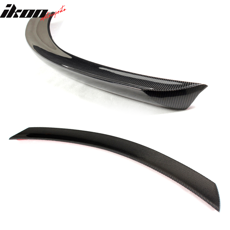 2008-2014 Benz C-Class W204 V Style Trunk Spoiler Wing Carbon Fiber