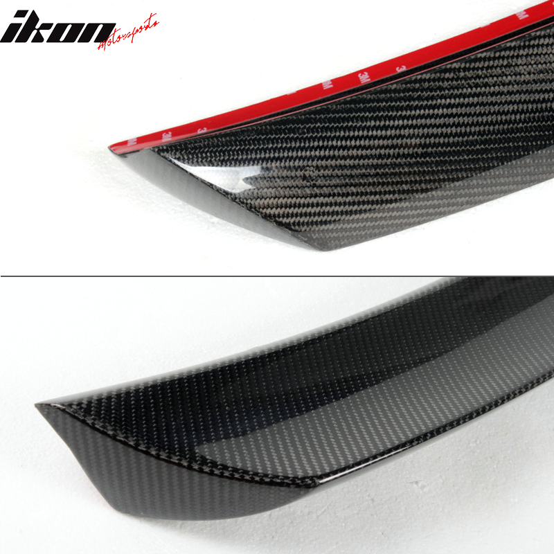 2008-2014 Benz C-Class W204 V Style Trunk Spoiler Wing Carbon Fiber