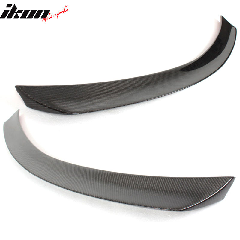 2008-2014 Benz C-Class W204 V Style Trunk Spoiler Wing Carbon Fiber