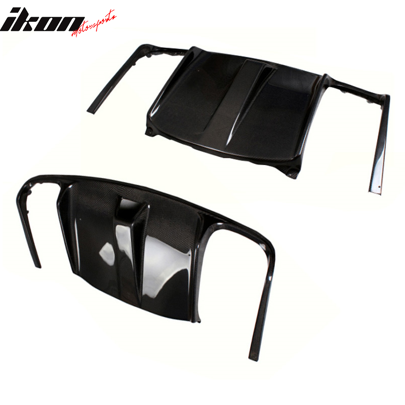 2010-2013 Benz E-Class W207 JC Rear Bumper Lip Diffuser Carbon Fiber