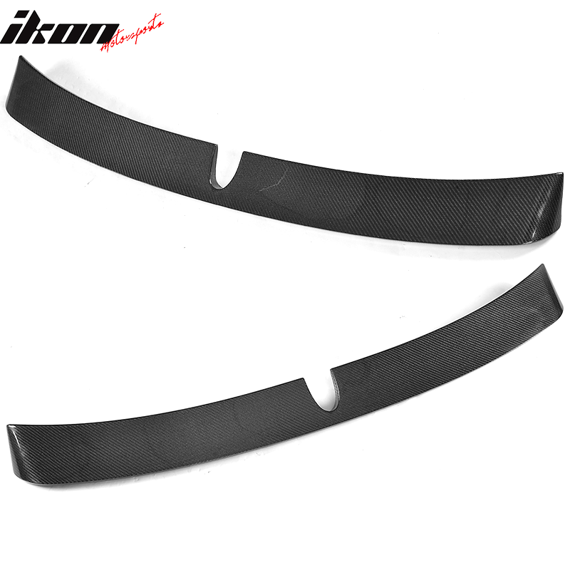 2003-2005 Benz E-Class W211 L Style Rear Roof Spoiler Carbon Fiber