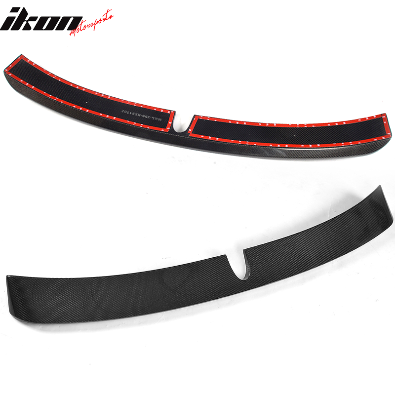 2003-2005 Benz E-Class W211 L Style Rear Roof Spoiler Carbon Fiber