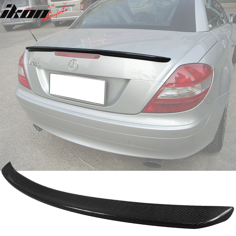 2005-2010 Benz SLK-Class R171 AMG Style Trunk Spoiler Carbon Fiber