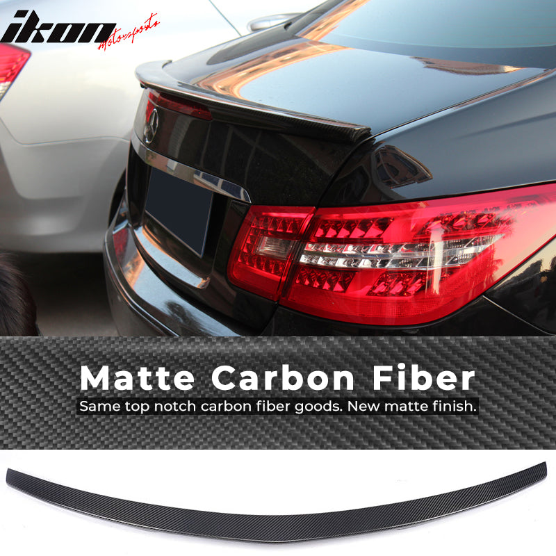 2010-2015 Benz E Class W207 PD Style Trunk Spoiler Wing Carbon Fiber