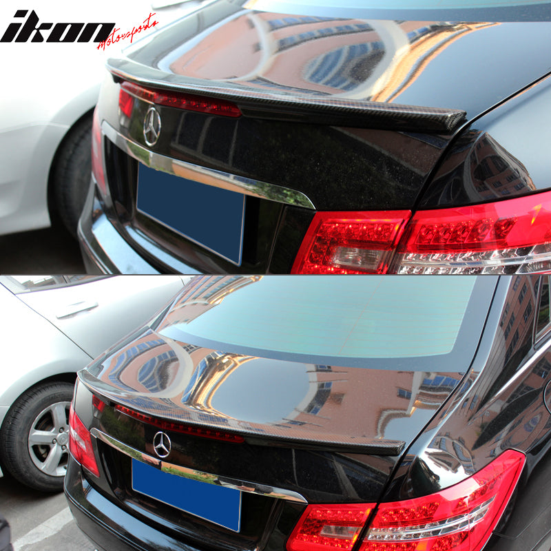 2010-2015 Benz E Class W207 PD Style Trunk Spoiler Wing Carbon Fiber