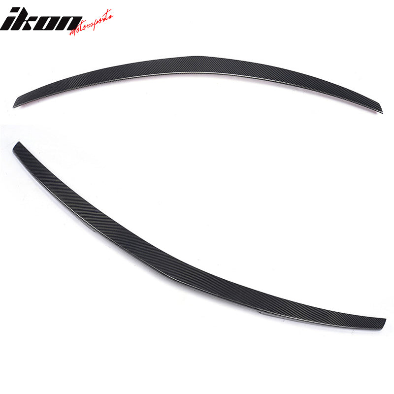 2010-2015 Benz E Class W207 PD Style Trunk Spoiler Wing Carbon Fiber