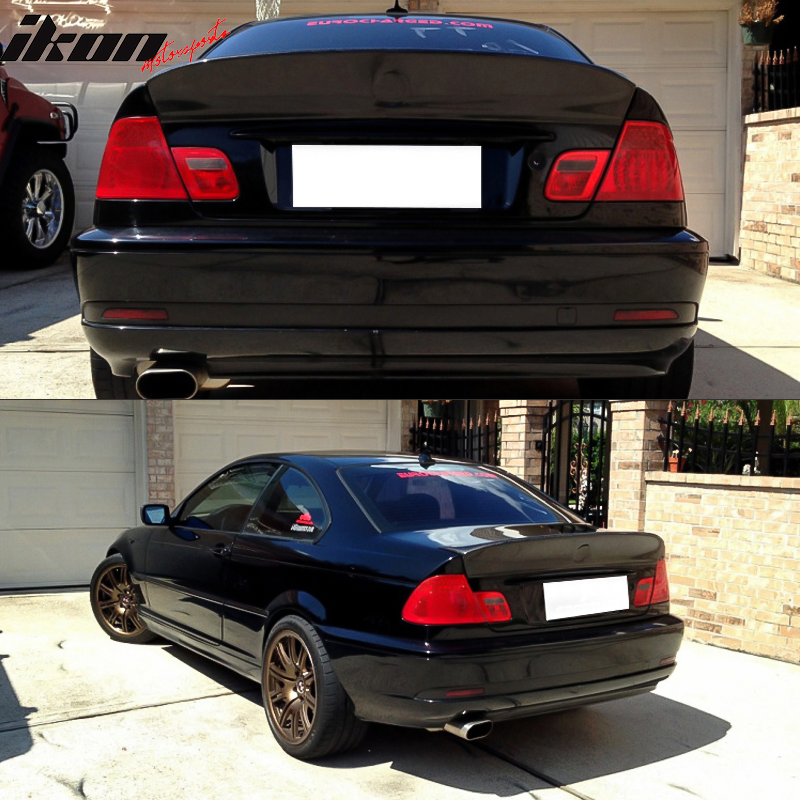 1999-2006 BMW E46 3 Series CSL Style Trunk Spoiler Wing Carbon Fiber