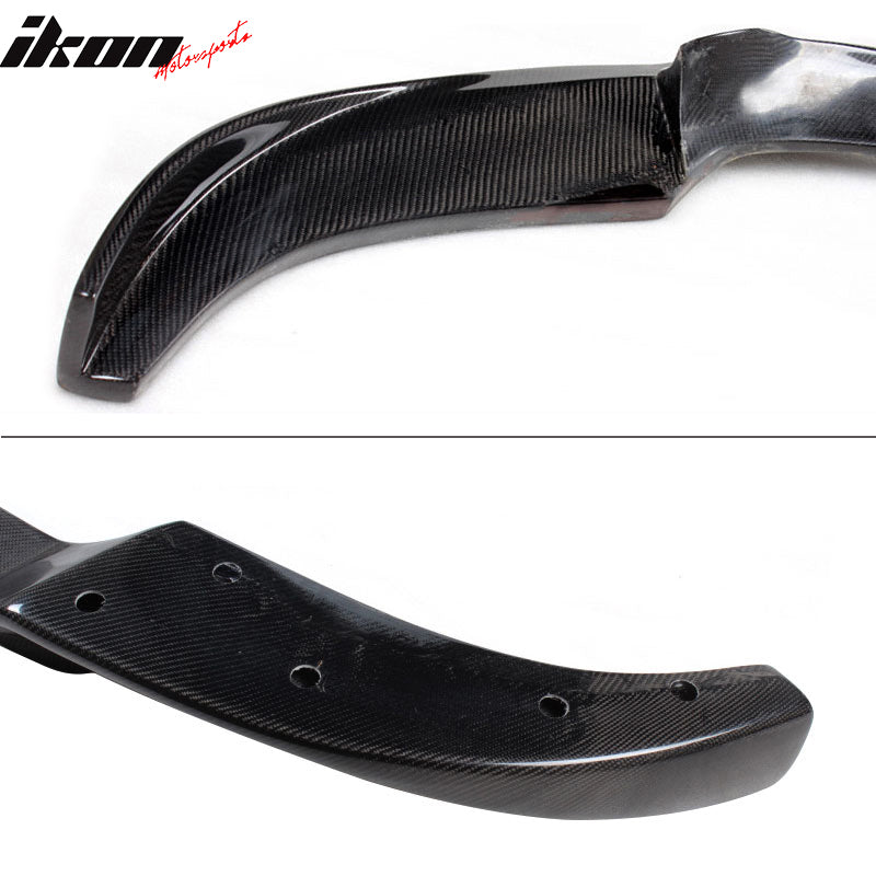 2006-2010 BMW 5 Series E60 M5 HM Style Front Bumper Lip Carbon Fiber