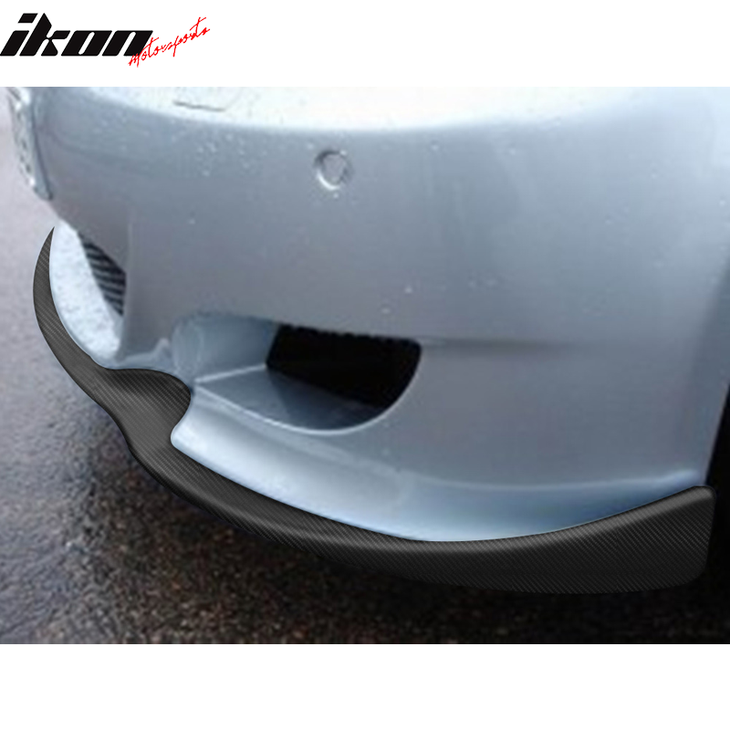 2006-2010 BMW 5 Series E60 M5 HM Style Front Bumper Lip Carbon Fiber