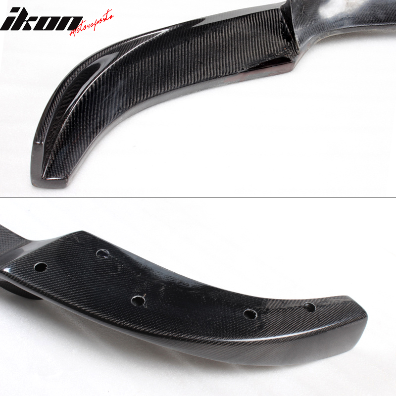 2006-2010 BMW 5 Series E60 M5 HM Style Front Bumper Lip Carbon Fiber