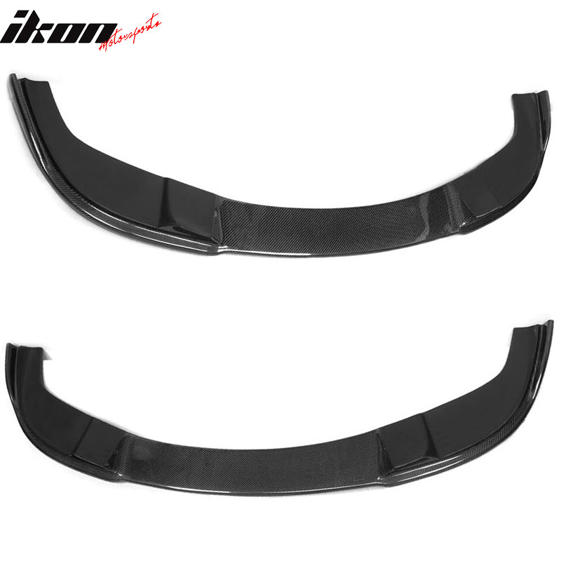 2004-2010 BMW 5 E60 M Sport HM Style Front Bumper Lip Carbon Fiber
