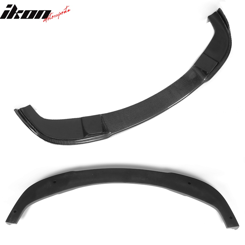 2004-2010 BMW 5 E60 M Sport HM Style Front Bumper Lip Carbon Fiber