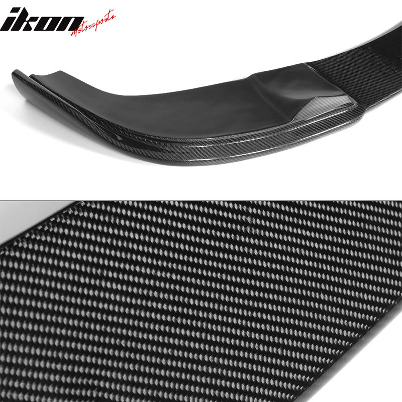 2004-2010 BMW 5 E60 M Sport HM Style Front Bumper Lip Carbon Fiber