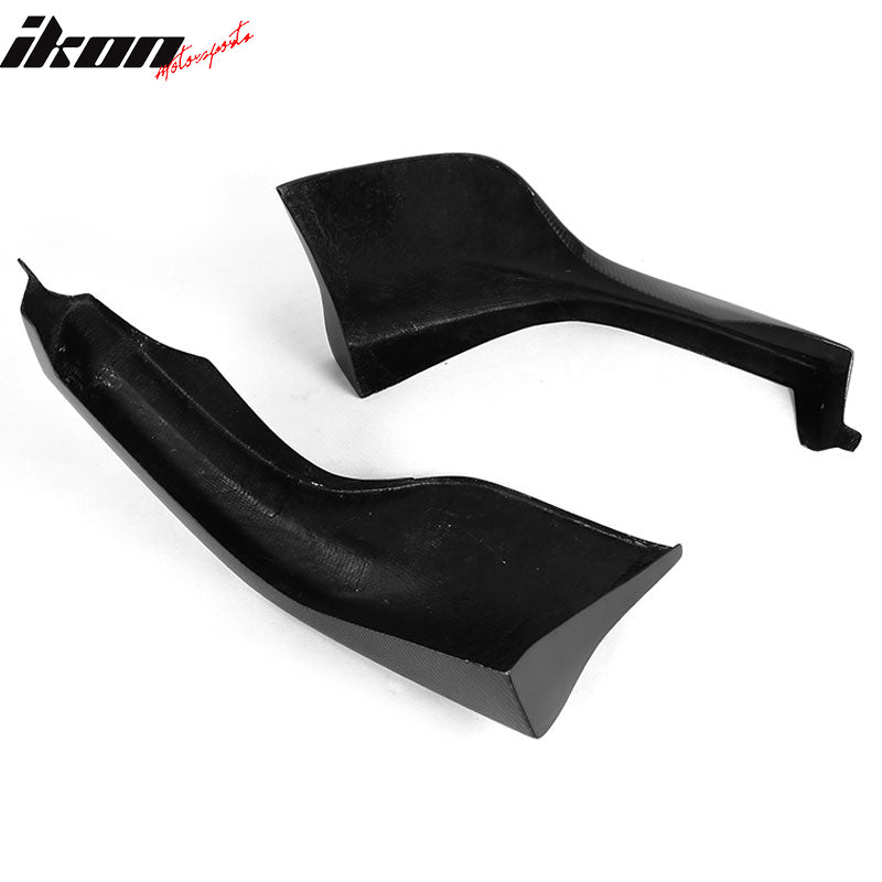 2004-2010 BMW 5 Series E60 M Sport 3D Front Bumper Lip Carbon Fiber