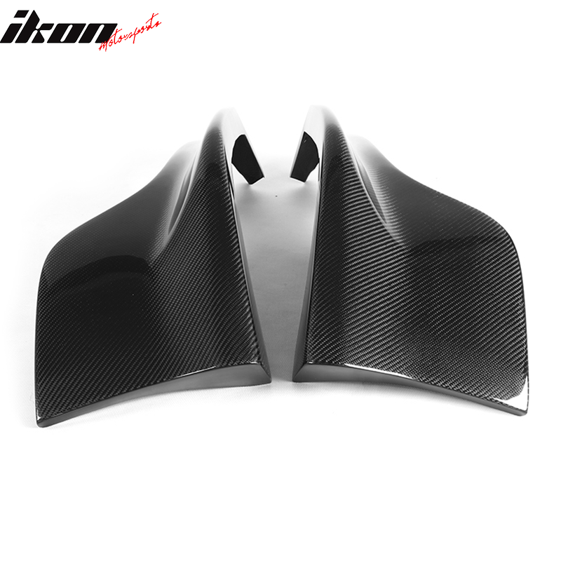 2004-2010 BMW 5 Series E60 M Sport 3D Front Bumper Lip Carbon Fiber