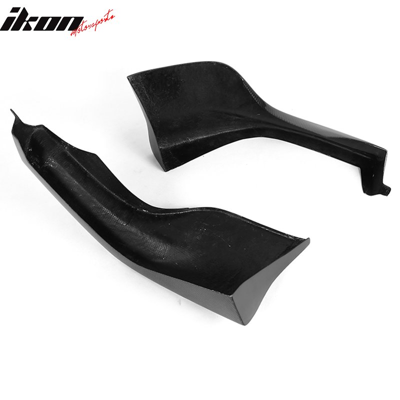 2004-2010 BMW 5 Series E60 M Sport 3D Front Bumper Lip Carbon Fiber