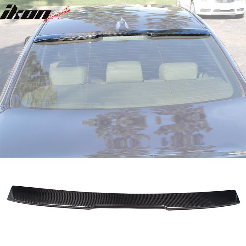2004-2010 BMW 5 Series E60 M5 AC Style Rear Roof Spoiler Carbon Fiber