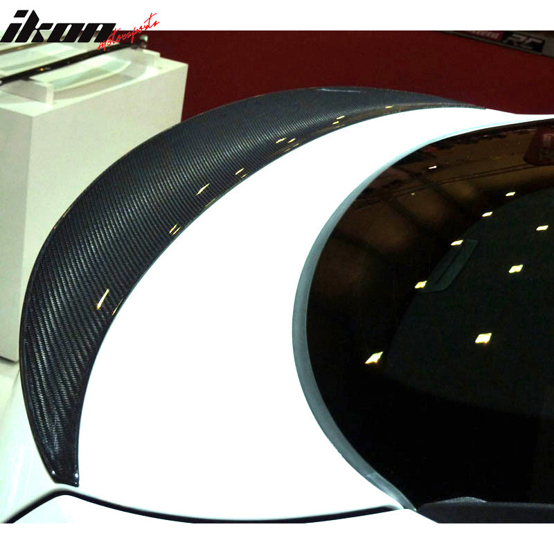 2008-2014 BMW X6 E71 P Style Rear Trunk Spoiler Wing Carbon Fiber
