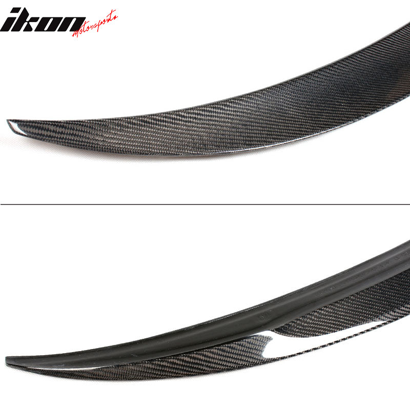 2008-2014 BMW X6 E71 P Style Rear Trunk Spoiler Wing Carbon Fiber